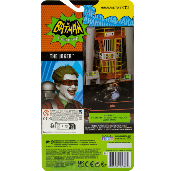 DC Batman Classic TV Series Actionfigure "The Joker" von McFarlane